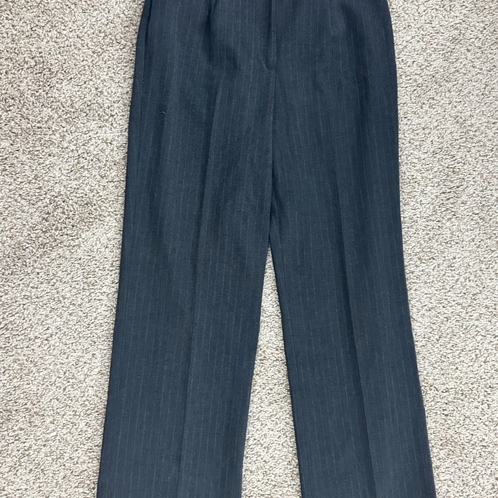 Tribal Men's Black Pinstripe Pants